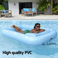 Bestway Pool Float Lounger 2.03m x 1.37m Inflatable Lounge Chair