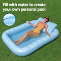 Bestway Pool Float Lounger 2.03m x 1.37m Inflatable Lounge Chair