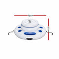 Bestway Inflatable Floating Cooler with Cup Holders for Pool Holds 24 Cans