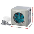 Bestway 4.4kW Pool Heater 30000L Electric Water Temperature