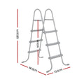 Bestway Above Ground Pool Ladder Removable Steps