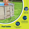 Bestway Above Ground Pool Ladder Removable Steps