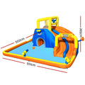 Bestway Water Slide Inflatable Pool 551x502x265cm Kids Play Park