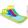 Bestway Water Slide Kids Inflatable Pool 710x310x265cm