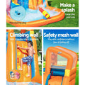 Bestway Water Slide Pool 365x320x270cm Inflatable Kids Swimming