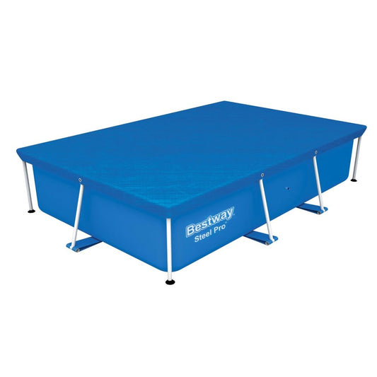 Bestway Pool Cover 264x174cm Rectangle PE Swimming Pool Shelter
