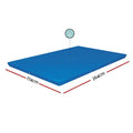 Bestway Pool Cover 264x174cm Rectangle PE Swimming Pool Shelter