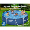 Bestway Pool 366x76cm Steel Frame Round Above Ground 6473L