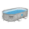 Bestway Pool 427x250x100cm Steel Frame Above Ground 7250L