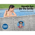 Bestway Pool 427x250x100cm Steel Frame Above Ground 7250L