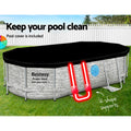 Bestway Pool 427x250x100cm Steel Frame Above Ground 7250L