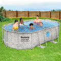 Bestway Pool 427x250x100cm Steel Frame Above Ground 7250L