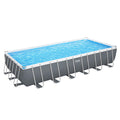 Bestway Steel Frame Pool 732x366x132cm Above Ground Ladder 30045L