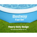 Bestway Pool 305x66cm Round 3200L Above Ground Inflatable Filter