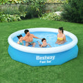 Bestway Pool 305x66cm Round 3200L Above Ground Inflatable Filter