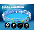 Bestway Above Ground Swimming Pool Inflatable Round Family Kids