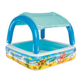 Bestway Kids Pool 140x140x114cm Inflatable Swimming Canopy 265L