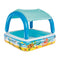 Bestway Kids Pool 140x140x114cm Inflatable Swimming Canopy 265L
