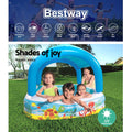 Bestway Kids Pool 140x140x114cm Inflatable Swimming Canopy 265L