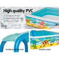 Bestway Kids Pool 140x140x114cm Inflatable Swimming Canopy 265L