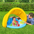 Bestway Kids Pool 115x89x76cm Inflatable Swimming Canopy 31L