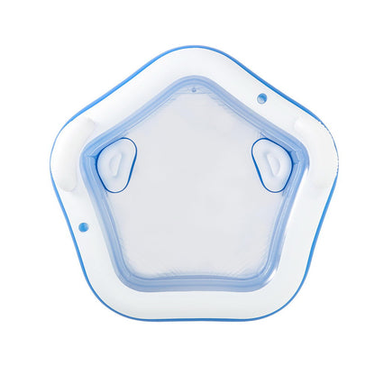 Bestway Kids Inflatable Pool Above Ground Pools Seat Cushions Cup Holder 213x206cm