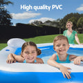 Bestway Inflatable Pool 213x206cm Above Ground Kids