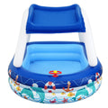 Bestway Kids Pool 213x155x132cm Inflatable Swimming Canopy 282L
