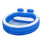 Bestway Inflatable Pool 231x219cm Above Ground Bench Seat