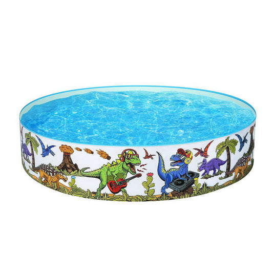Bestway Kids Pool 183cm Round Above Ground Dinosaur 946L