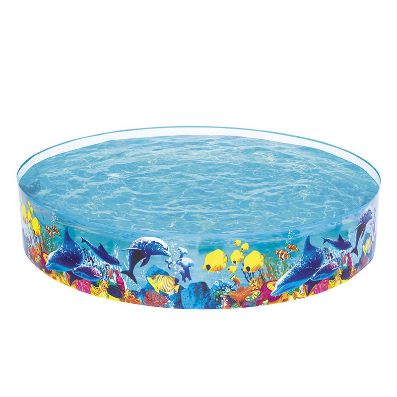 Bestway Kids Pool 244x46cm Round Above Ground Rigid 2074L
