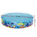 Bestway Kids Pool 244x46cm Round Above Ground Rigid 2074L