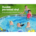Bestway Kids Pool 244x46cm Round Above Ground Rigid 2074L