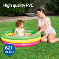 Bestway Kids Inflatable Pool 102x102x25cm Round Splash