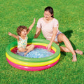 Bestway Kids Inflatable Pool 102x102x25cm Round Splash