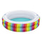 Bestway Inflatable Pool 206cm Round Above Ground Rainbow Cup Holder
