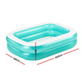 Bestway Kids Pool 200x146x48cm Inflatable Above Ground 450L