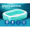 Bestway Kids Pool 200x146x48cm Inflatable Above Ground 450L