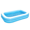 Bestway Inflatable Pool 262x175x51cm 778L Kids Above Ground
