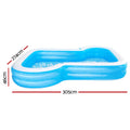 Bestway Kids Inflatable Pool 305x274x46cm 1207L Above Ground