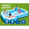 Bestway Kids Inflatable Pool 305x274x46cm 1207L Above Ground