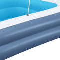 Bestway Inflatable Pool 254x178cm Kids Above Ground Sunshade