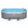 Bestway Swimming Pools 305cm x 200cm x 84cm Steel Above Ground Backyard Pool Set