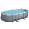 Bestway 488x305cm Swimming Pool Steel Frame w/ Pump Filter Ladder