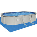 Bestway Steel Frame Round Pool 610x366cm w/ Filter Pump