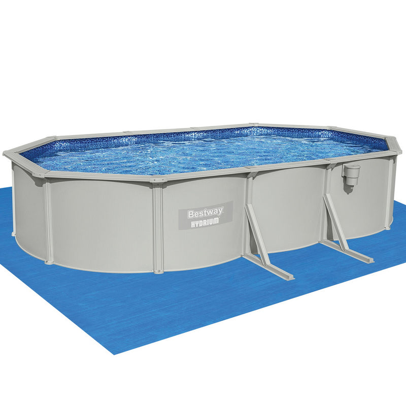 Bestway Steel Frame Round Pool 610x366cm w/ Filter Pump