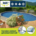 Bestway Steel Frame Round Pool 610x366cm w/ Filter Pump