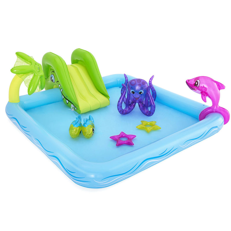 Bestway Kids Inflatable Pool 239x206x86cm 308L Above Ground