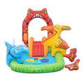 Bestway Inflatable Pool 242x140cm Slide Ball Toss Kids