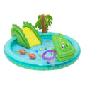 Bestway Inflatable Pool Kids Splash Play with Slide Ball Net 79cm